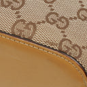 Gucci Monogram GG Canvas and Leather Hobo Shoulder Bag