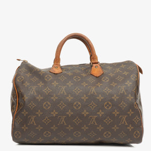 Louis Vuitton Speedy 35 Monogram Canvas Handbag