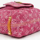 Louis Vuitton Baggy GM Monogram Pink Denim Shoulder Bag