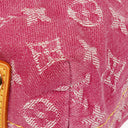 Louis Vuitton Baggy GM Monogram Pink Denim Shoulder Bag