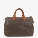 Louis Vuitton Speedy 30 Monogram Canvas Handbag