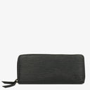 Louis Vuitton Black EPI Leather Clemence Wallet