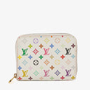 Louis Vuitton Takashi Murakami Zippy Multicoclor Coin Purse
