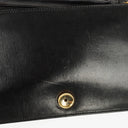 Chanel Klassische Full Flap Tasche Schwarzes Steppleder 24K Vergoldete Beschläge