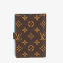 Louis Vuitton Limited Edition Blue/White Monogram Canvas Groom Ring Agenda
