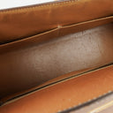 Hermes Vintage Kelly 35 Sellier In Vache Naturelle With Gold Hardware