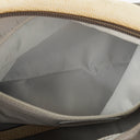 Sac hobo Paris-Biarritz argent et crème Chanel