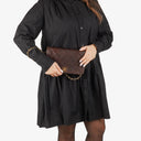 Chanel Classic Full Flap Bag Brown Quilted Lambskin 24K Gold-Plated Hardware