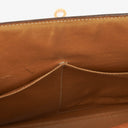 Hermes Vintage Kelly 35 Sellier In Vache Naturelle With Gold Hardware