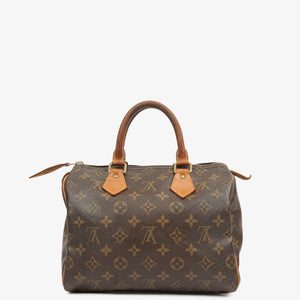 Louis Vuitton Speedy 25 Monogram Canvas Bag