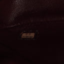 Chanel Double Stitch Red Square Lambskin Flap Bag