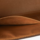 Hermes Vintage Kelly 35 Sellier In Vache Naturelle With Gold Hardware