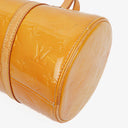 Louis Vuitton Yellow Papillon 30 Bedford Monogram Vernis Leather Bag