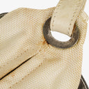 Sac hobo Paris-Biarritz argent et crème Chanel