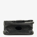 Chanel Airpods Pro Case In Black Caviar Quilted Leather With Silver-Tone Hardware