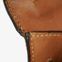 Hermes Vintage Kelly 35 Sellier In Vache Naturelle With Gold Hardware