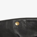 Miu Miu Black Leather Flap Shoulder Bag