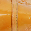Louis Vuitton Yellow Papillon 30 Bedford Monogram Vernis Leather Bag