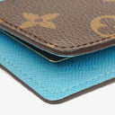 Louis Vuitton Limited Edition Blue/White Monogram Canvas Groom Ring Agenda