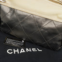 Sac hobo Paris-Biarritz argent et crème Chanel