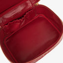 Chanel Red Leather Vanity Case