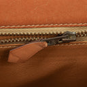 Hermes Vintage Kelly 35 Sellier In Vache Naturelle With Gold Hardware