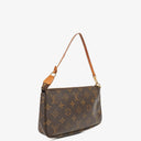 Louis Vuitton Pochette Accessoires Monogram Canvas Clutch Handbag