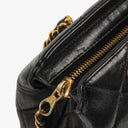 Chanel Black Quilted Lambskin Shoulder Bag