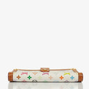Louis Vuitton x Takashi Murakami White Monogram Multicolore Small Agenda/Notebook Cover