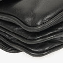 Miu Miu Black Leather Flap Shoulder Bag