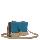 Miu Miu Madras Goatskin Multicolor Crossbody Bag
