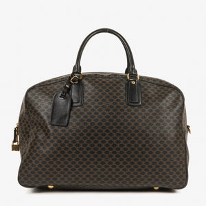 Celine Macadam Black Travel Bag