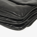 Miu Miu Black Leather Flap Shoulder Bag