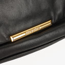 Miu Miu Black Leather Flap Shoulder Bag