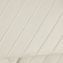 Chanel Medium Classic Double Flap Bag White Chevron Quilted Lambskin 24K Gold-Plated Hardware