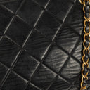 Chanel Black Quilted Lambskin Shoulder Bag