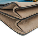 Miu Miu Madras Goatskin Multicolor Crossbody Bag