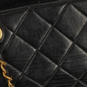 Chanel Black Quilted Lambskin Shoulder Bag