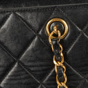 Chanel Black Quilted Lambskin Shoulder Bag