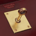 Hermès Kelly 28 Sellier Rouge H Box Calf With Gold Hardware