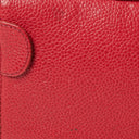 Chanel Red Leather Vanity Case