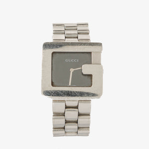Gucci 3600M G Logo Stainless Steel Watch
