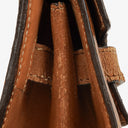 Hermes Vintage Kelly 35 Sellier In Vache Naturelle With Gold Hardware