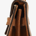 Hermes Vintage Kelly 35 Sellier In Vache Naturelle With Gold Hardware