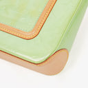Louis Vuitton Mallory Square Monogram Peppermint Vernis Shouder Bag