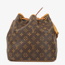 Louis Vuitton Petit Noe Monogram Canvas Shoulder Bag