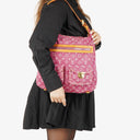 Louis Vuitton Baggy GM Monogram Pink Denim Shoulder Bag