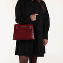 Hermès Kelly 28 Sellier Rouge H Box Calf With Gold Hardware