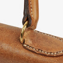 Hermes Vintage Kelly 35 Sellier In Vache Naturelle With Gold Hardware