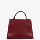 Hermès Kelly 28 Sellier Rouge H Box Calf With Gold Hardware